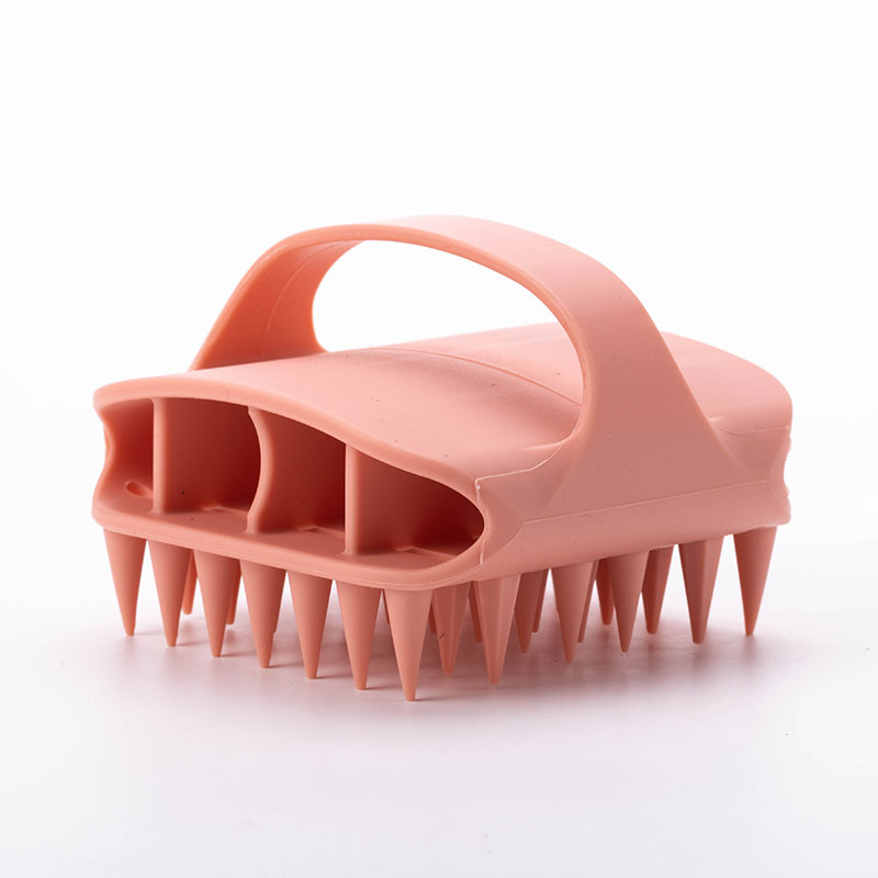 Silicone Scalp Massager Brush Deep Clean Shampoo Hair Growth Tool