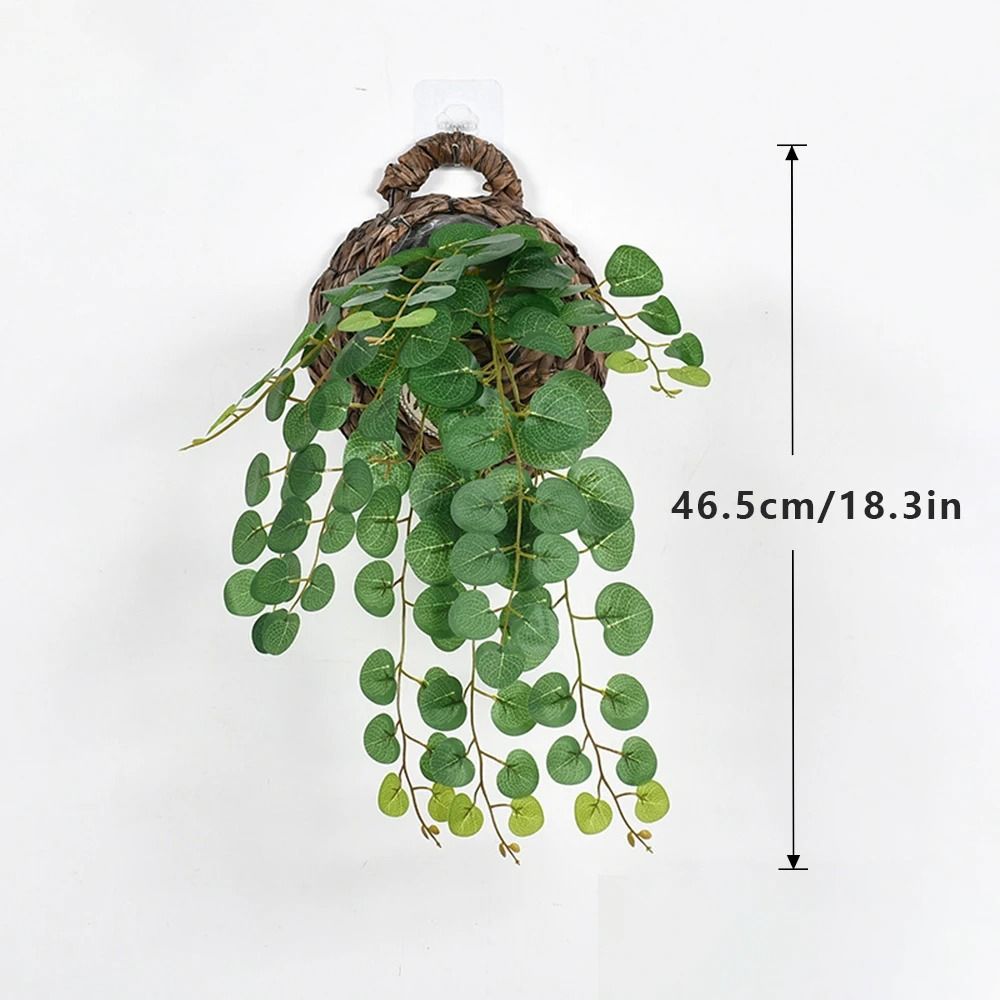 Lush Artificial Eucalyptus & Tropical Hanging Vines