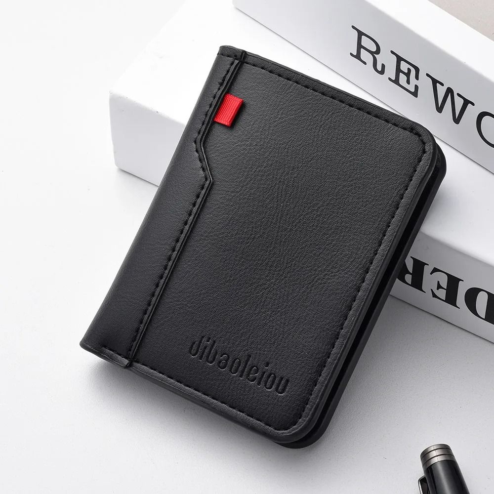 Mini PU Leather Credit Card Wallet Holder