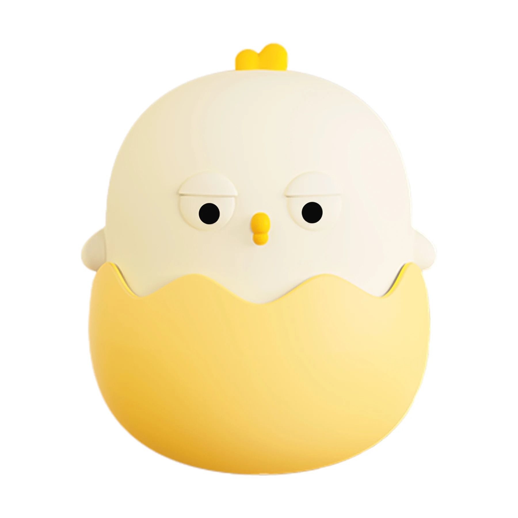 Cartoon Eggshell Chicken Touch Night Light Rechargeable LED Lamp