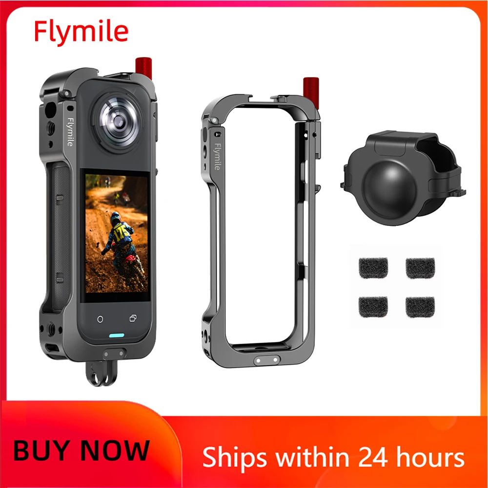 Flymile Metal Protective Cage for Insta360 X5