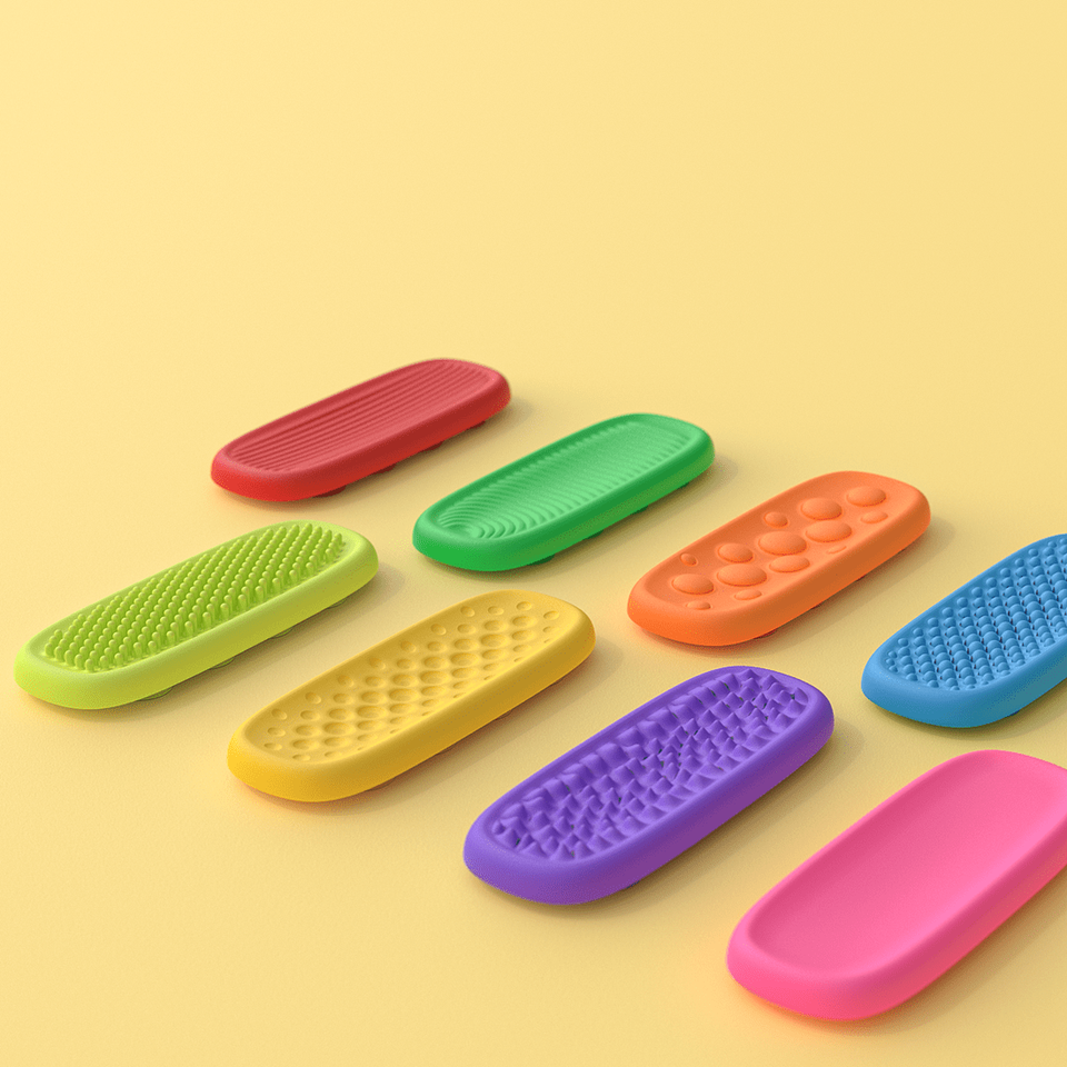 Silicone Sensory Relax Bars Fidget Toy  Stress Relief for Kids and Adults