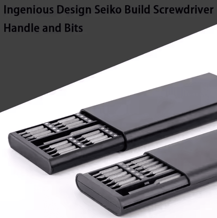 Magnetic Precision Screwdriver Set with Tri Wing and Torx Bits for Electronics Repair
