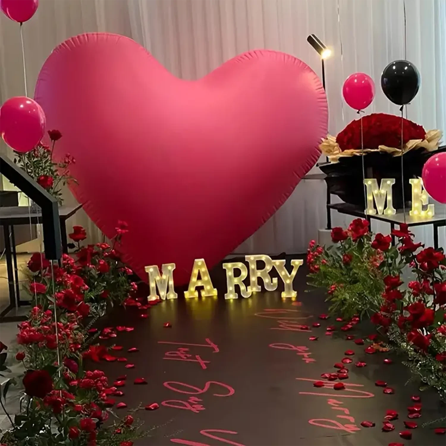 Birthday Party Decor, Oversize Balloon for Valentine's and Wedding Propose Decorations