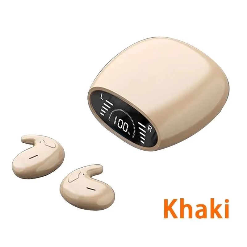 Invisible Bluetooth Sleep Earbuds with Noise Canceling Microphone and Waterproof Design