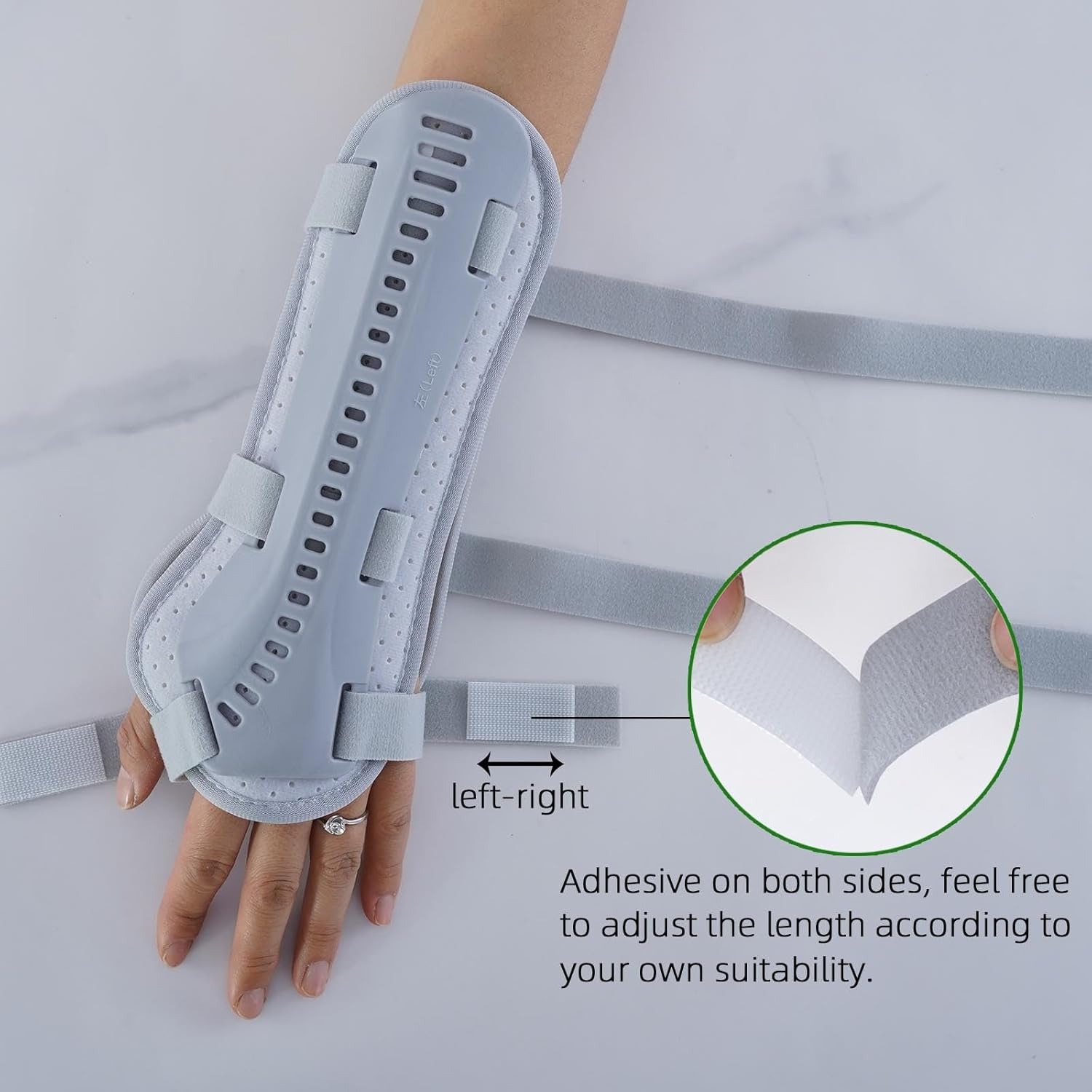 Adjustable Wrist Fracture Splint Brace for Pain Relief and Recovery