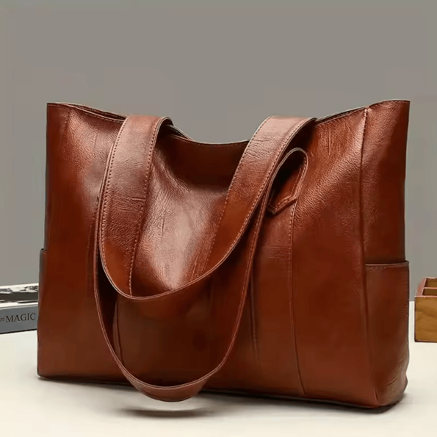 Vintage Large Capacity Canvas Womens Shoulder Tote Bag for Travel Commuting