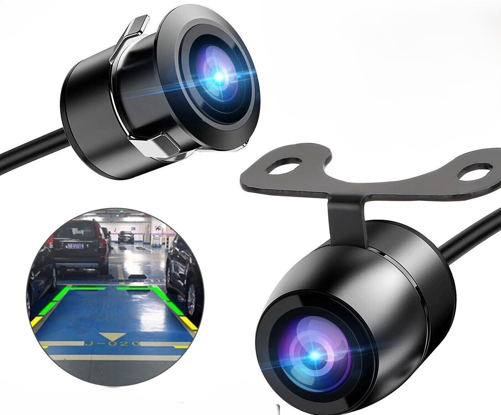 Car Backup Camera with Night Vision Front/Rear View Parking Camera
