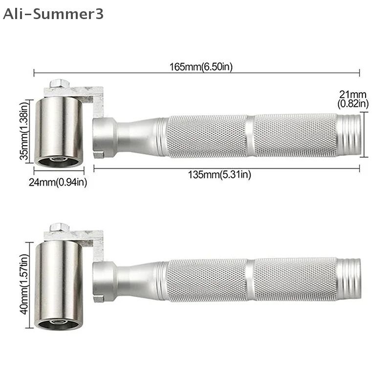 Stainless Steel Wallpaper Seam Roller – Professional Flat Pressure Tool