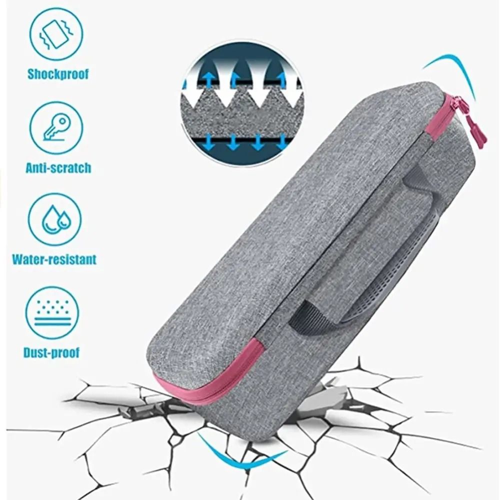 Hard Carrying Travel Case – Hair Dryer Brush Storage – High-Yield Grooming Interaction Hub