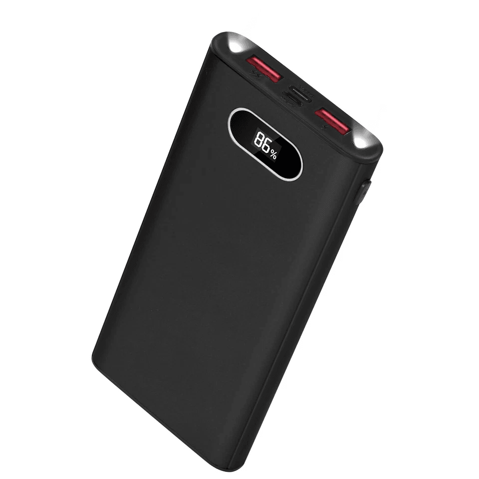 Portable Power Bank, Fast Charging Battery Pack Charger, Quick Charger for iPhone and Samsung