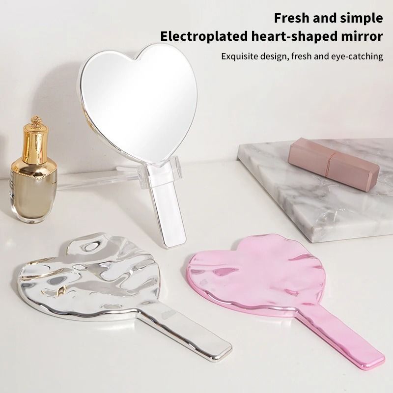 Signature Heart Handheld Vanity Mirror