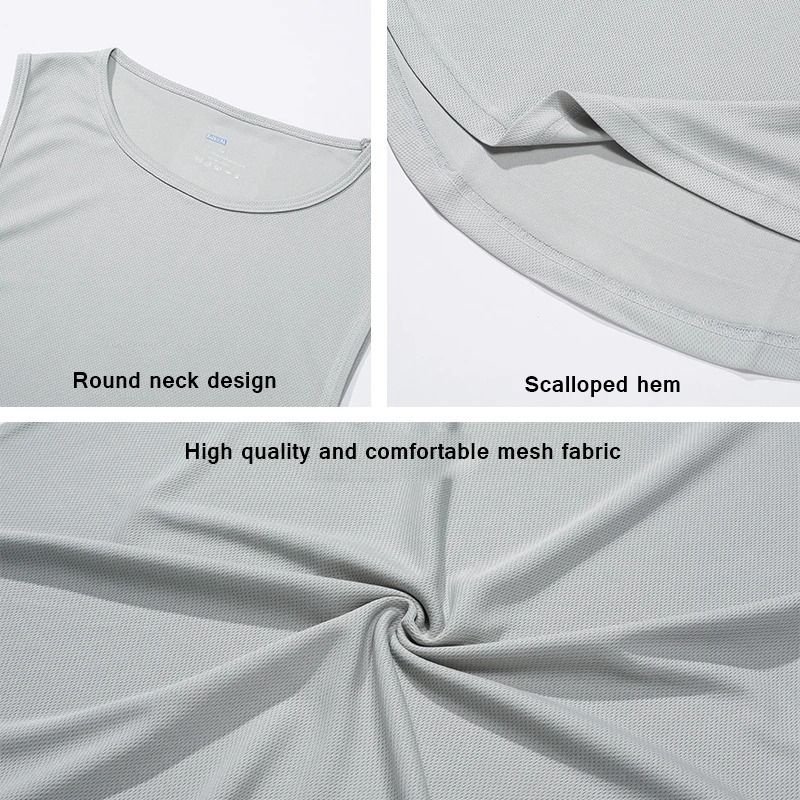 Mens Quick-Dry Fitness Tank Top