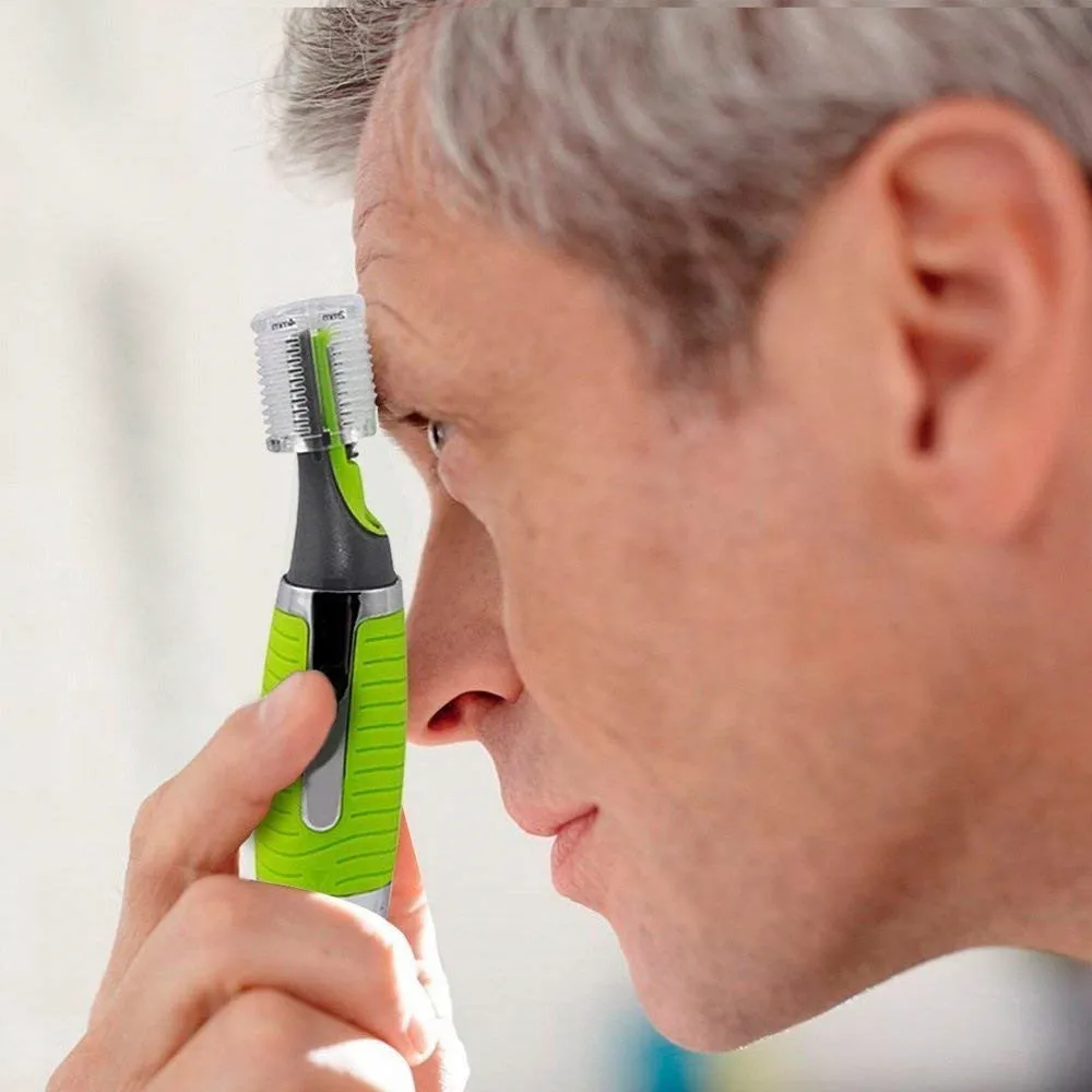 Men's Precision Beard & Nose Trimmer Set - Hypoallergenic Grooming Tool