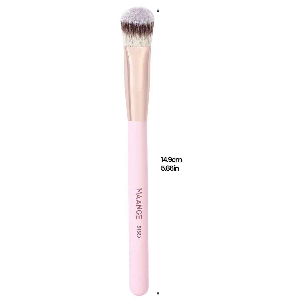 MAANGE Precision Triangle Under-Eye Concealer & Foundation Brush