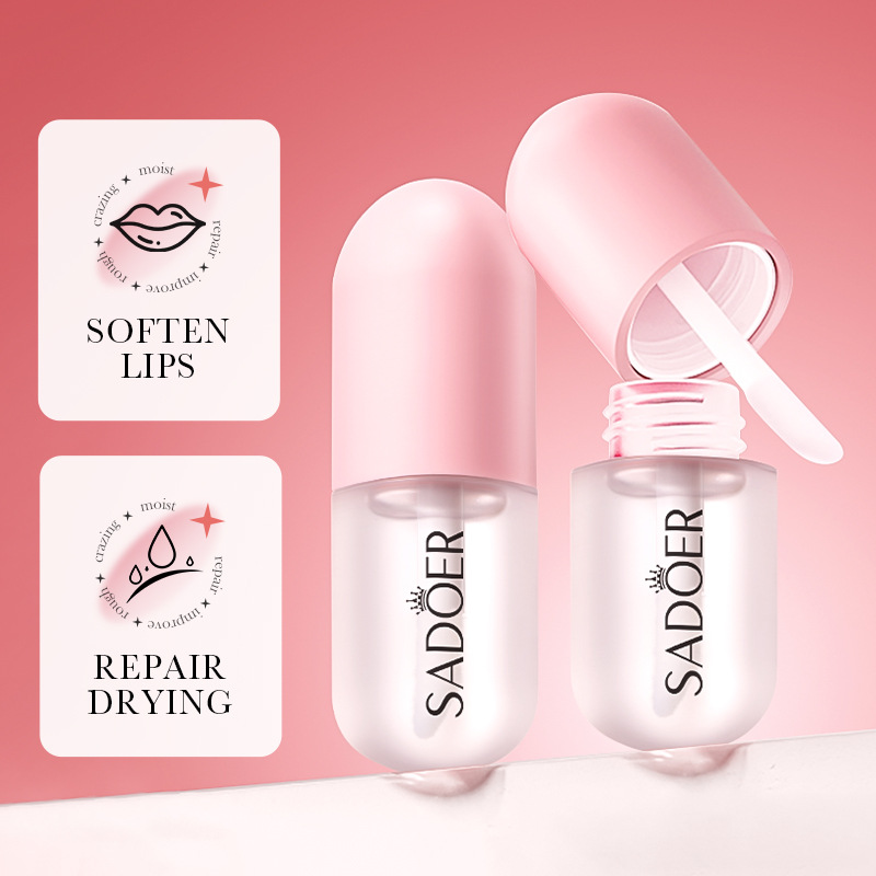 Lip Care Lip Oil, 4 ML Plumping Moisturizing Lip Oil, Hydrate and Shine, Moisturizing and Plumping Lip Care Lip Oil