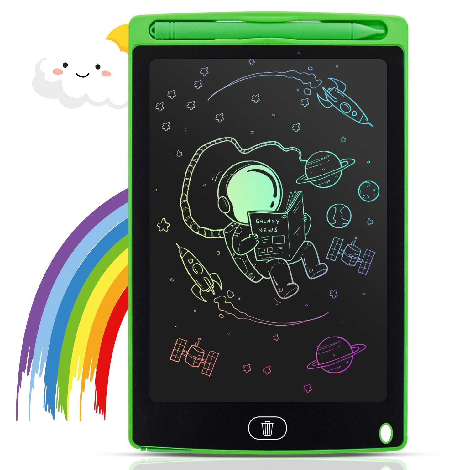 Inch LCD Writing Tablet for Kids Reusable Drawing Board with Lock and Eye Protection