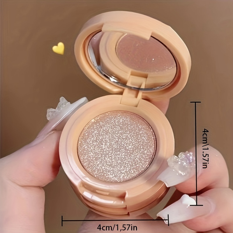 Matte and Pearlescent Texture Makeup Palette Glitter Blush Highlighter Contouring Palette