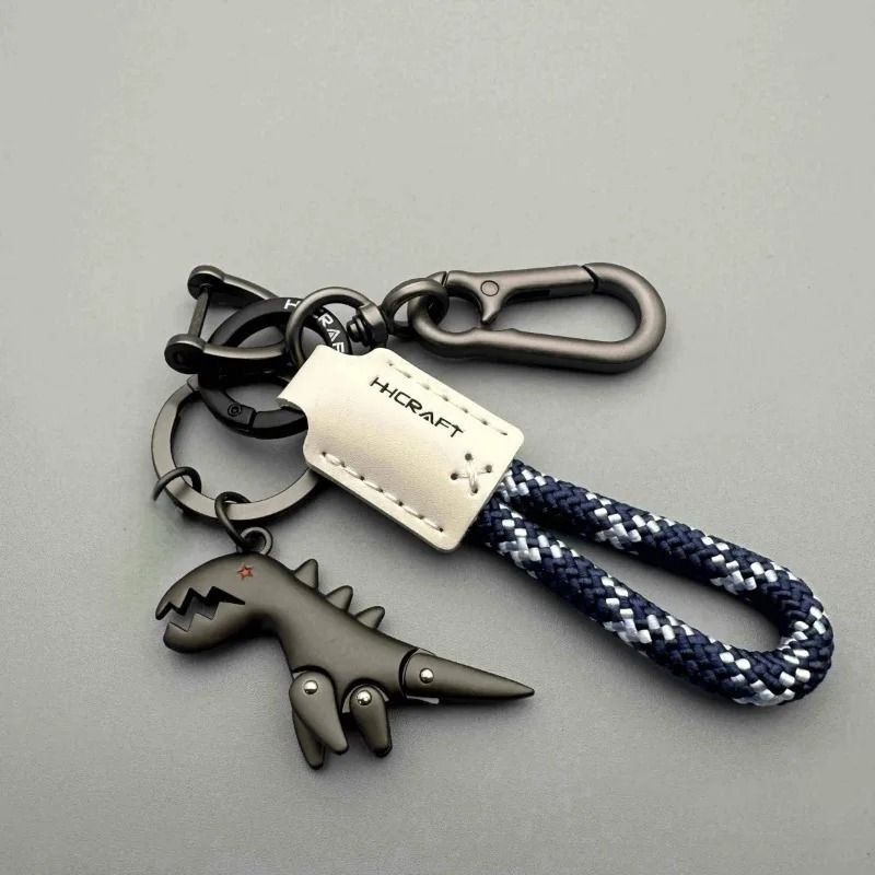 Leather Woven Rope Keychain and High-Fidelity Asset Retention Architecture