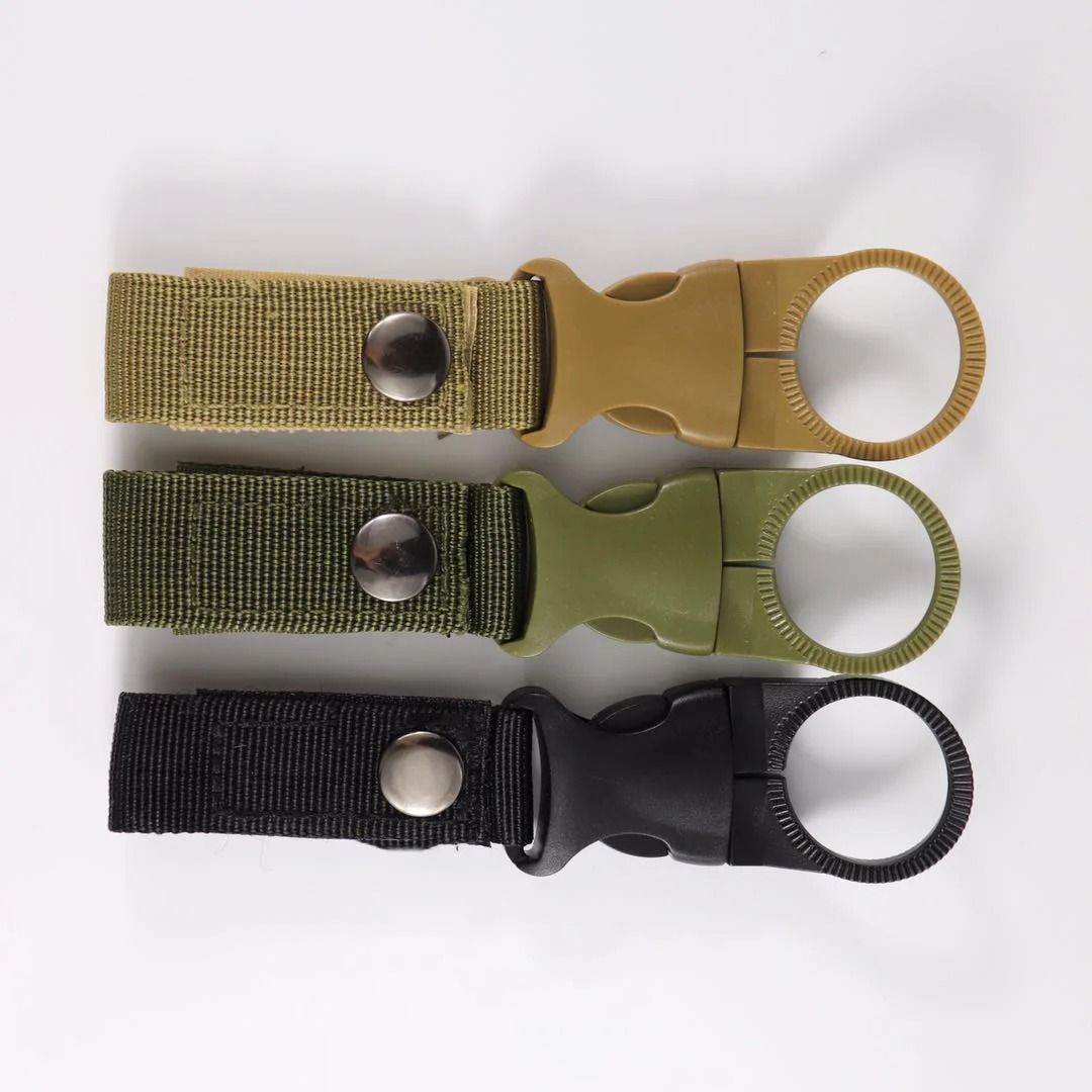 Molle Webbing Backpack Buckle Carabiner Hook Outdoor Water Bottle Hanger
