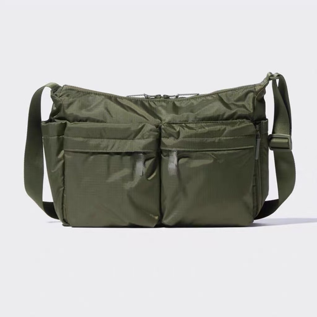 Women Canvas Shoulder Messenger Bag Large Capacity Crossbody Tote