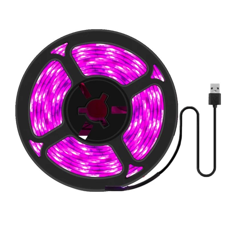 Full Spectrum USB Grow Light Strip LED Plant Light for Indoor Plants and Hydroponics