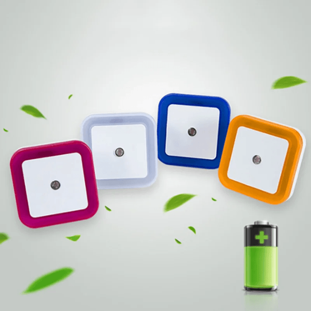 GlowEase Plug In Sensor Night Light