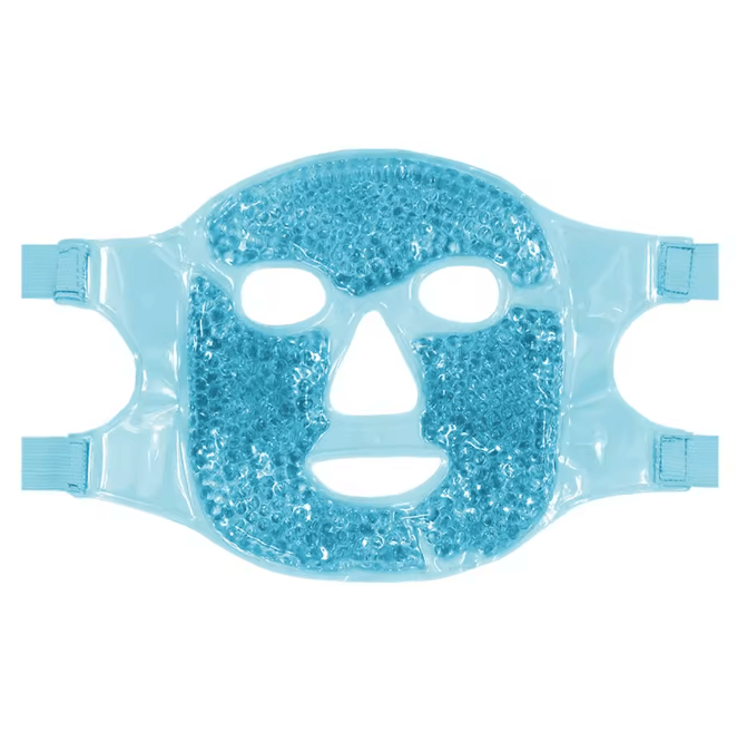 CoolEase Gel Cooling Face and Eye Mask Hot Cold Compress Pack