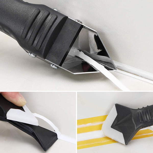3 In 1 Ultimate Caulking Tool (Stainless Steel Head)