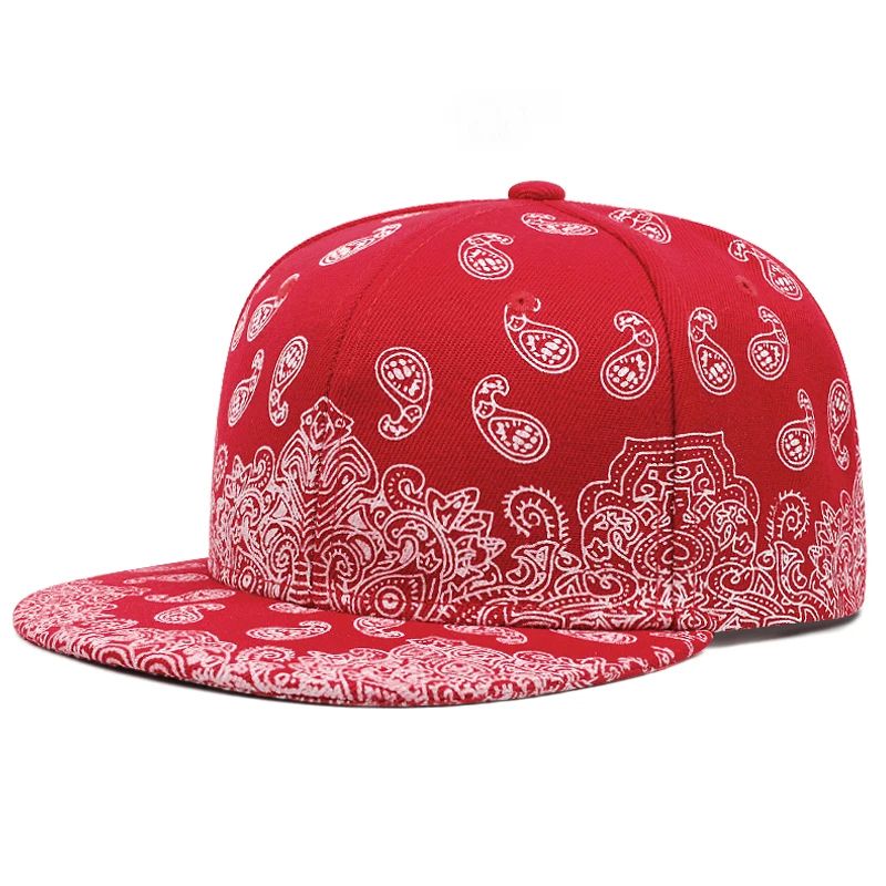 West Coast Cashew Flower Snapback Baseball Cap