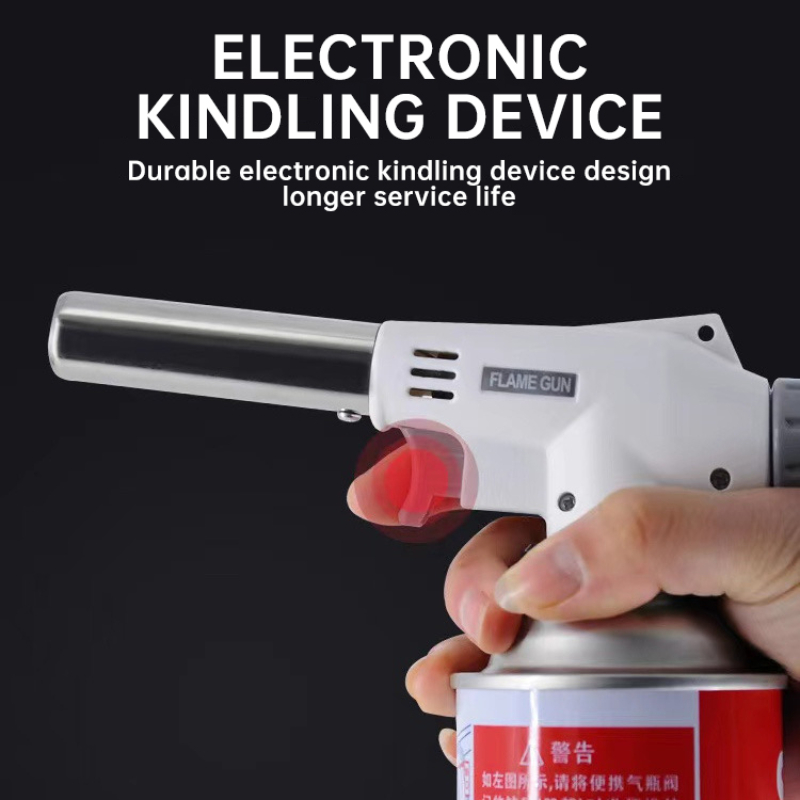 Portable Butane Gas Torch Versatile Cooking, Barbecue & Camping Lighter, Welding Burner for Outdoor & Kitchen Use