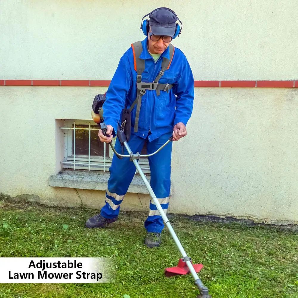 Double Shoulder Lawn Mower Strap