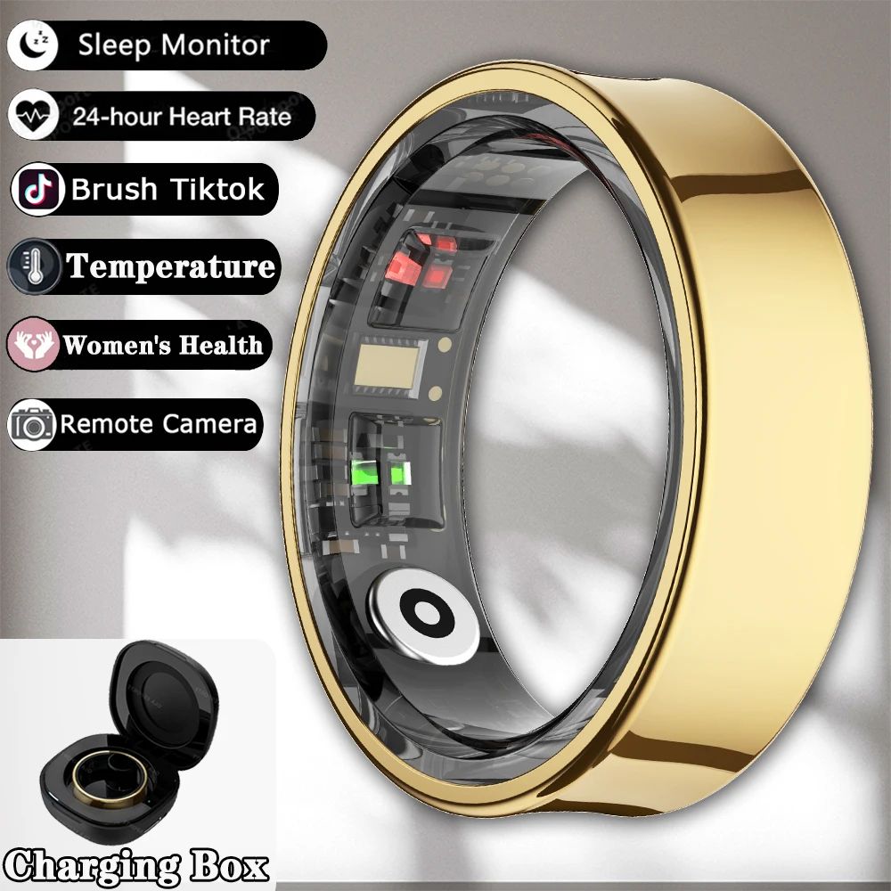 R09 Smart Health Fitness Ring Heart Rate SpO2 Sleep Tracker