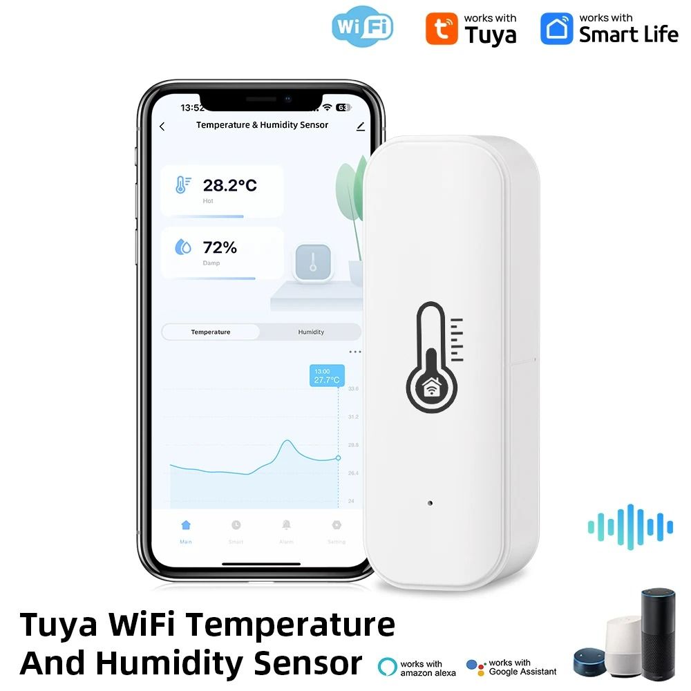 Tuya WiFi Temperature & Humidity Sensor