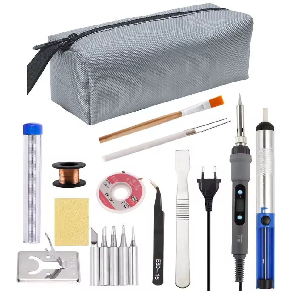 Electric Soldering Iron Adjustable Temperature Digital Display Tool