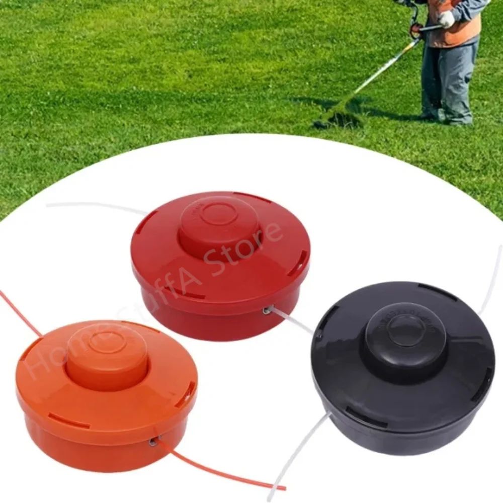 Heavy-Duty Universal String Trimmer Replacement Head - All-Purpose Lawn & Garden Cutter