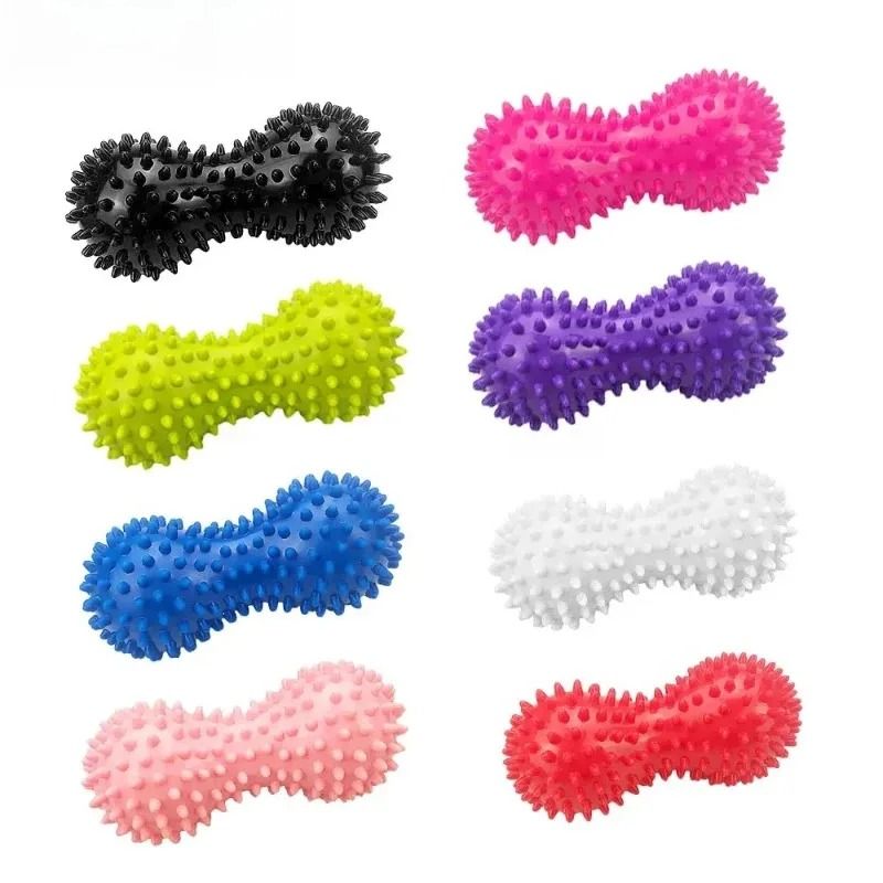 Spiky Peanut Massage Roller – Premium Deep Tissue Muscle Relaxer for Back & Feet