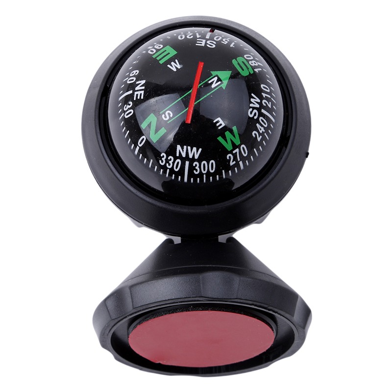 Rotating Car Compass with Suction Mount Dashboard Navigation Compass