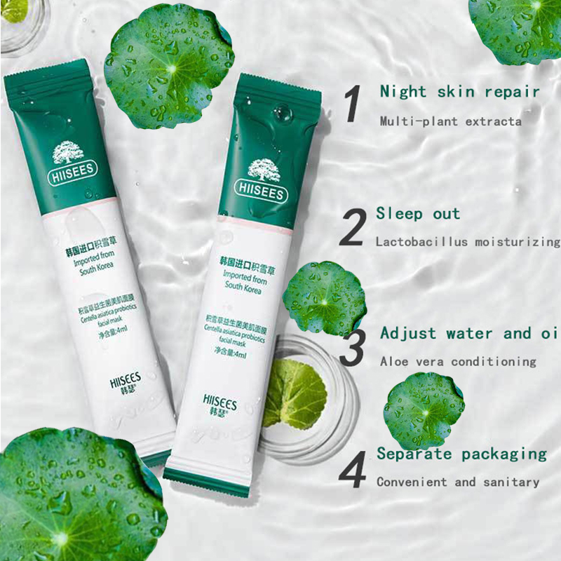 Centella Collagen Sleeping Face Masks – Anti-Aging, Moisturizing, and Wrinkle-Reducing Korean Skincare