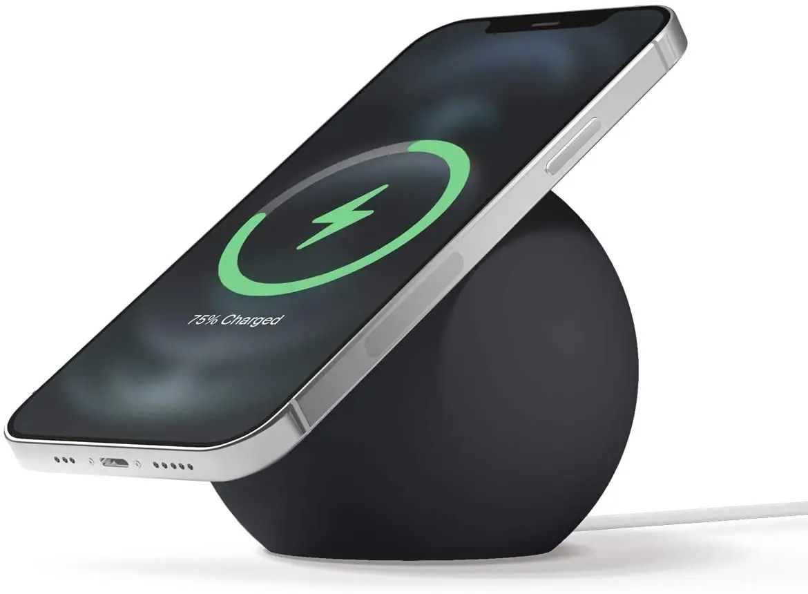 Round Silicone Magnetic Wireless Charging Stand