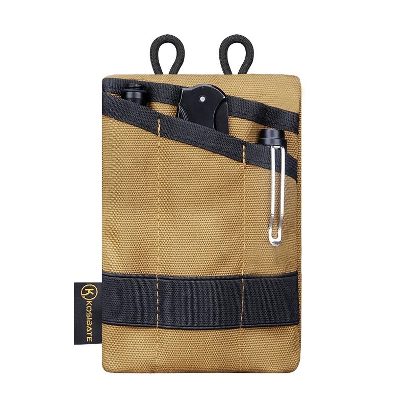 Tactical Molle EDC Pouch and Compact Utility Wallet