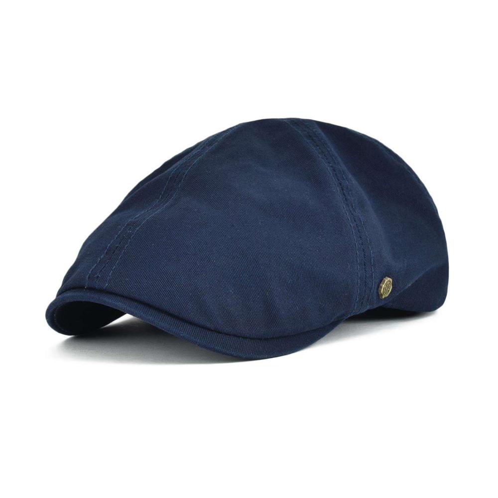Classic Cotton Flat Cap Hat Unisex Newsboy Ivy Cap Casual Driver Beret