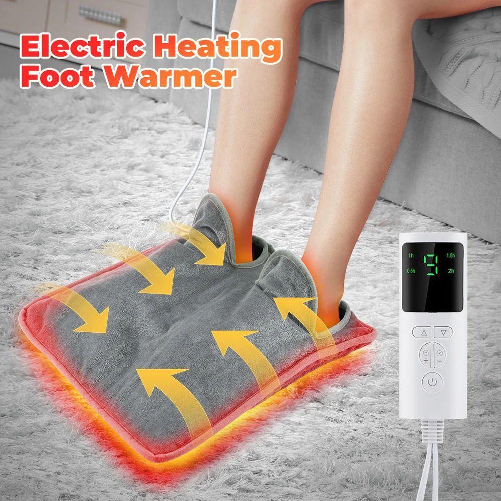Electric Foot Heating Pad USB Heated Foot Warmer Mat