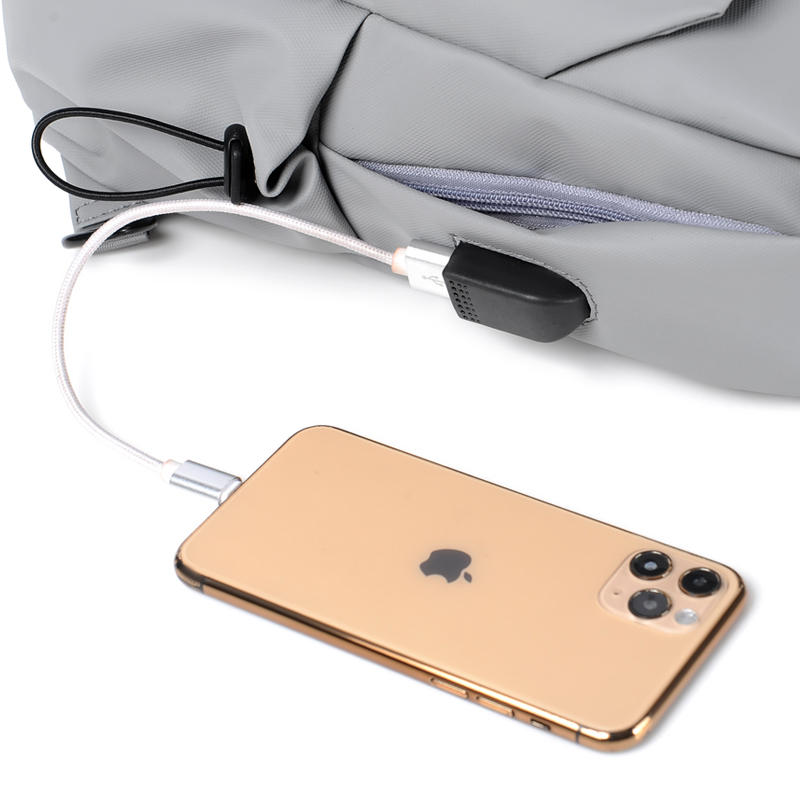 Multifunctional Waterproof Mens Crossbody Bag Trendy Durable and Stylish.