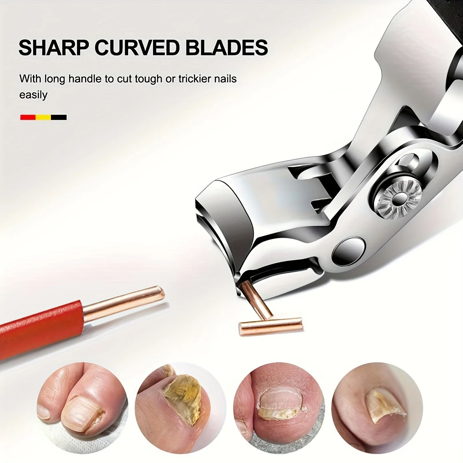 Professional Stainless Steel Toenail Clippers