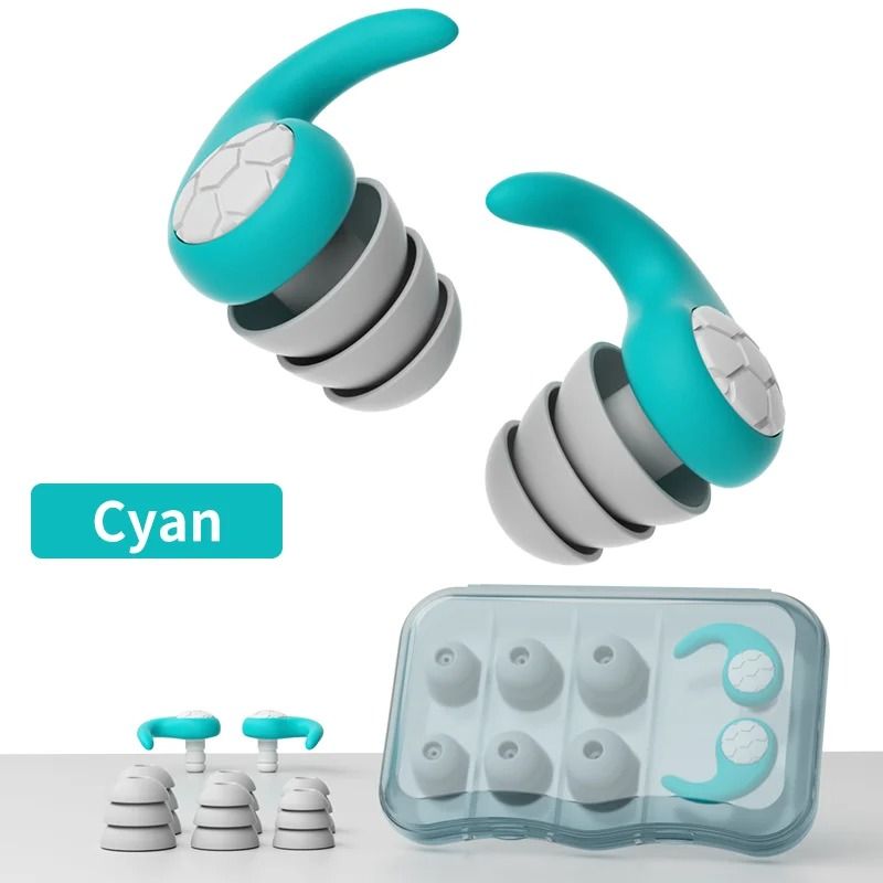 Noise Reduction Ear Plugs Set – Waterproof Silicone Protection – High-Yield Sleep & Swimming Interaction Hub