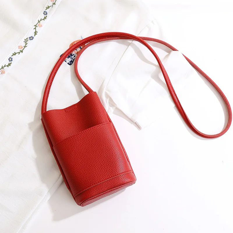 Everyday Chic Womens Crossbody Bag - PU Leather Flap Handbag with Secure Hasp