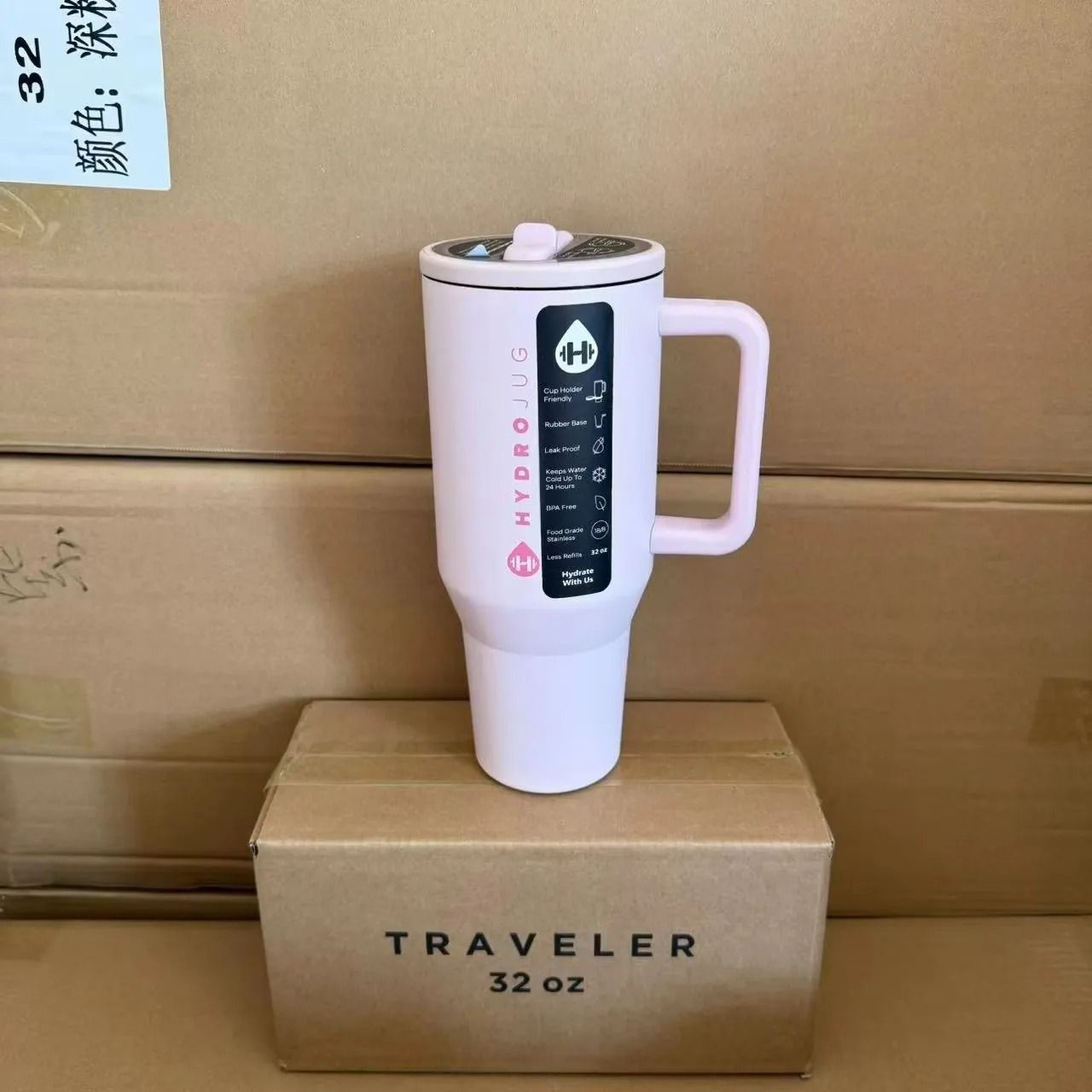 Insulated Stainless Steel Travel Tumbler with Straw Lid