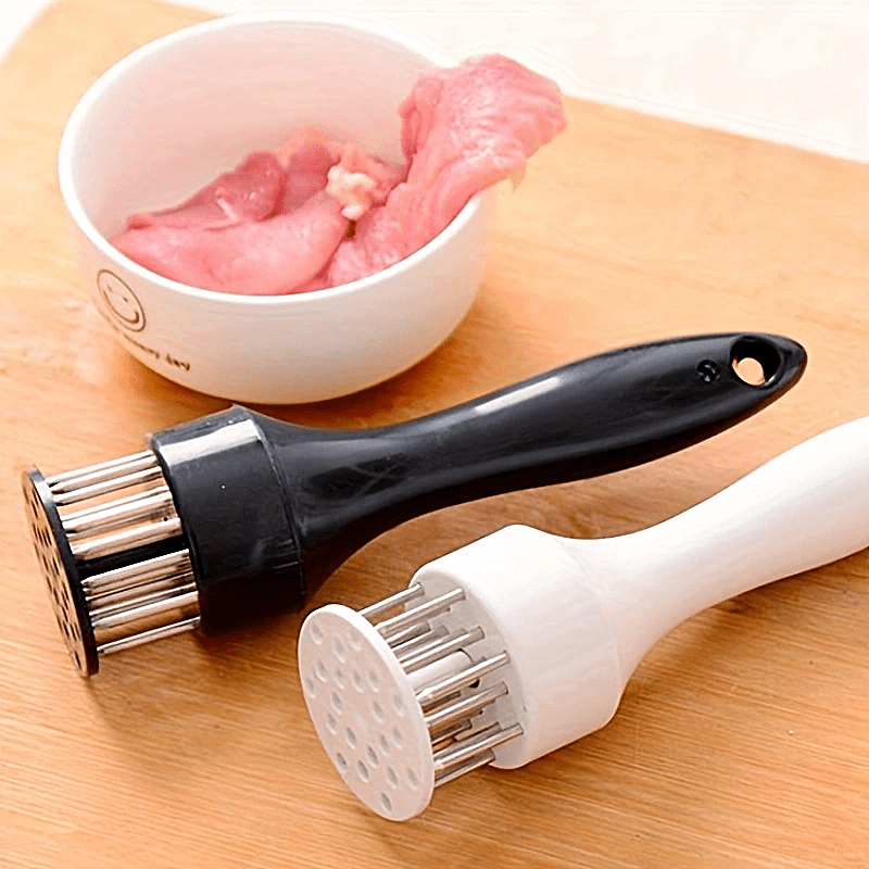 Professional Stainless Steel Meat Tenderizer Steak Tenderizer and Rib Breaker for Ultimate Marination