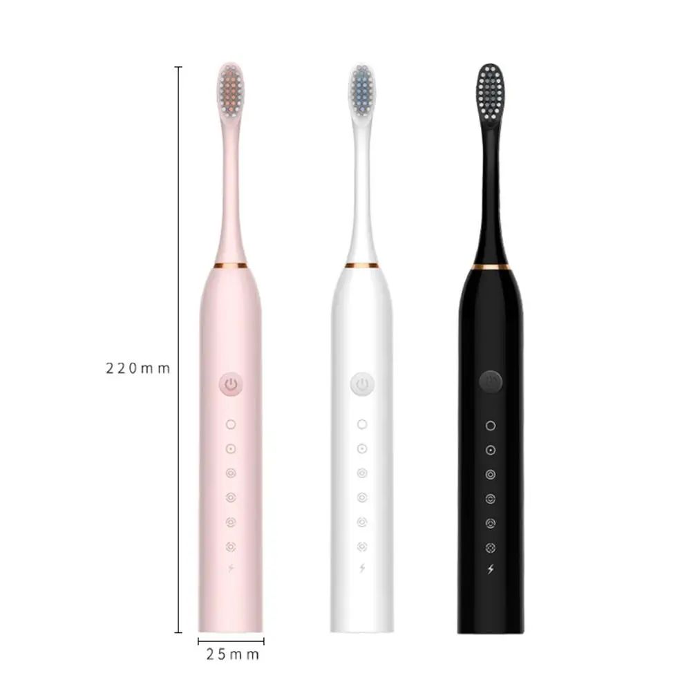 Sonic Electric Toothbrush with 6 Modes USB Rechargeable